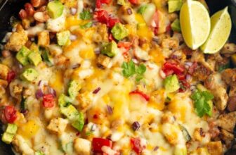 One Pan Mexican Chicken Skillet with Zucchini