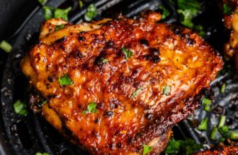 Crispy Air Fryer Chicken Thighs
