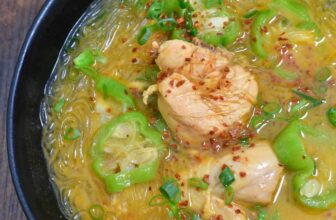 Chicken Sotanghon Soup with Patola