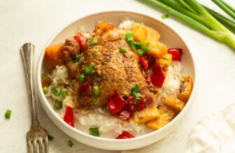 Slow Cooker Pineapple Chicken [+Video]