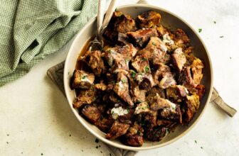 Crockpot Garlic Butter Steak Bites – Tender & Flavorful