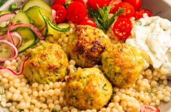 Greek Chicken Meatballs Recipe – Moist, Herby & Delicious