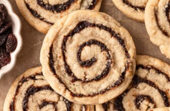 Raisin Pinwheel Cookies – Soft, Chewy & Easy to Make