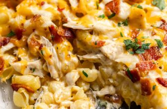 Chicken Bacon Ranch Casserole