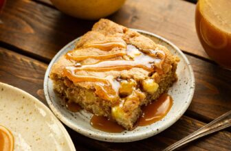 The Best Apple Cake Recipe with Warm Caramel Sauce